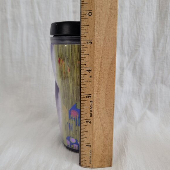 Starbucks 2008 Easter Tumbler & Lid 12 oz Travel Cup Mug Bunny Chick Eggs Spring - Picture 9 of 9